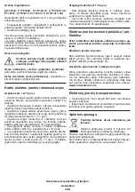 Preview for 133 page of Crown CT10125 Original Instructions Manual