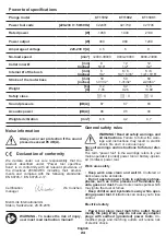 Предварительный просмотр 24 страницы Crown CT11001 Original Instructions Manual