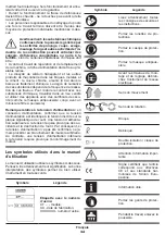 Предварительный просмотр 34 страницы Crown CT11001 Original Instructions Manual