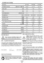 Предварительный просмотр 63 страницы Crown CT11001 Original Instructions Manual