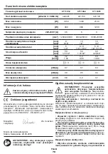 Предварительный просмотр 70 страницы Crown CT11001 Original Instructions Manual