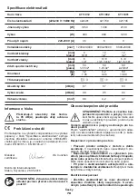 Предварительный просмотр 78 страницы Crown CT11001 Original Instructions Manual