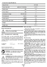 Предварительный просмотр 15 страницы Crown CT11020 Original Instructions Manual