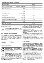 Предварительный просмотр 21 страницы Crown CT11020 Original Instructions Manual