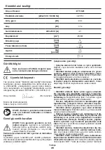 Предварительный просмотр 45 страницы Crown CT11020 Original Instructions Manual