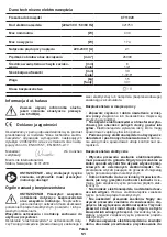 Предварительный просмотр 51 страницы Crown CT11020 Original Instructions Manual