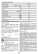 Предварительный просмотр 57 страницы Crown CT11020 Original Instructions Manual