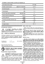 Предварительный просмотр 102 страницы Crown CT11020 Original Instructions Manual