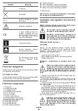 Предварительный просмотр 21 страницы Crown CT13394 Original Instructions Manual