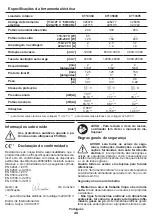 Preview for 49 page of Crown CT13394 Original Instructions Manual