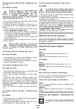 Preview for 62 page of Crown CT13394 Original Instructions Manual