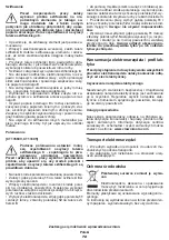 Preview for 72 page of Crown CT13394 Original Instructions Manual