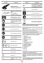 Предварительный просмотр 74 страницы Crown CT13489-180 Original Instructions Manual