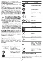 Preview for 66 page of Crown CT13528 Original Instructions Manual