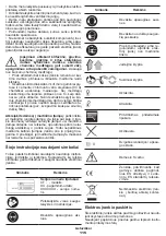 Preview for 115 page of Crown CT13528 Original Instructions Manual