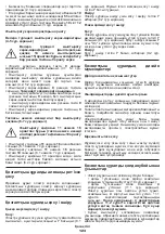 Preview for 123 page of Crown CT13528 Original Instructions Manual