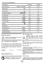 Preview for 19 page of Crown CT14019 Original Instructions Manual