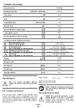 Preview for 46 page of Crown CT15232 Original Instructions Manual