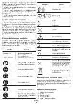 Preview for 49 page of Crown CT15232 Original Instructions Manual