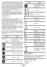 Preview for 67 page of Crown CT15232 Original Instructions Manual