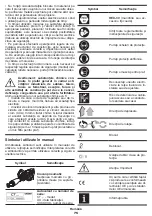 Preview for 75 page of Crown CT18024 Original Instructions Manual