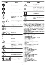 Preview for 47 page of Crown CT20050 Original Instructions Manual