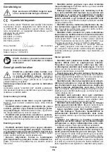 Предварительный просмотр 74 страницы Crown CT21052LH-1.5 Original Instructions Manual