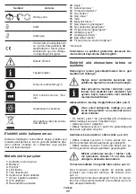 Предварительный просмотр 77 страницы Crown CT21052LH-1.5 Original Instructions Manual