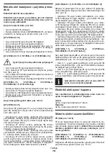 Предварительный просмотр 78 страницы Crown CT21052LH-1.5 Original Instructions Manual