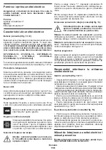 Предварительный просмотр 115 страницы Crown CT21052LH-1.5 Original Instructions Manual