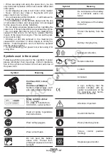 Preview for 25 page of Crown CT21072HBX-2 Original Instructions Manual