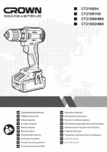 Crown CT21090HMX Original Instructions Manual preview