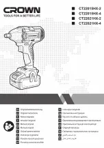 Предварительный просмотр 1 страницы Crown CT220021HX-4 Instruction Manual