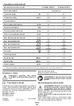 Предварительный просмотр 93 страницы Crown CT25002-165HX-2 Original Instructions Manual