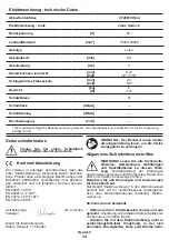 Предварительный просмотр 13 страницы Crown CT26010HX Original Instructions Manual