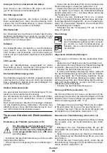 Предварительный просмотр 20 страницы Crown CT26010HX Original Instructions Manual