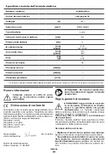 Предварительный просмотр 39 страницы Crown CT26010HX Original Instructions Manual