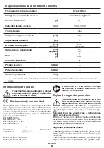 Предварительный просмотр 48 страницы Crown CT26010HX Original Instructions Manual