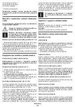 Preview for 73 page of Crown CT26011HX Original Instructions Manual