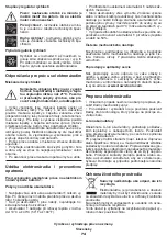 Preview for 74 page of Crown CT26011HX Original Instructions Manual