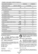 Preview for 110 page of Crown CT26011HX Original Instructions Manual