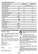 Preview for 71 page of Crown CT29002HX Original Instructions Manual