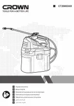 Preview for 1 page of Crown CT29003HX Original Instructions Manual