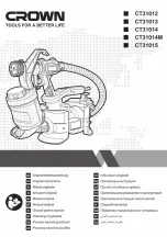 Preview for 1 page of Crown CT31012 Original Instructions Manual