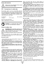 Preview for 25 page of Crown CT31012 Original Instructions Manual