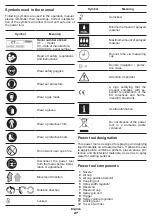 Preview for 27 page of Crown CT31012 Original Instructions Manual