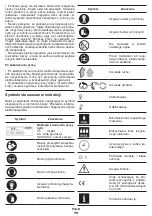 Preview for 75 page of Crown CT31012 Original Instructions Manual