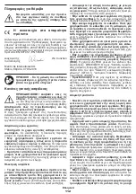 Preview for 112 page of Crown CT31012 Original Instructions Manual