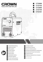 Crown CT33098 Original Instructions Manual preview