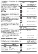 Preview for 41 page of Crown CT36073 Original Instructions Manual